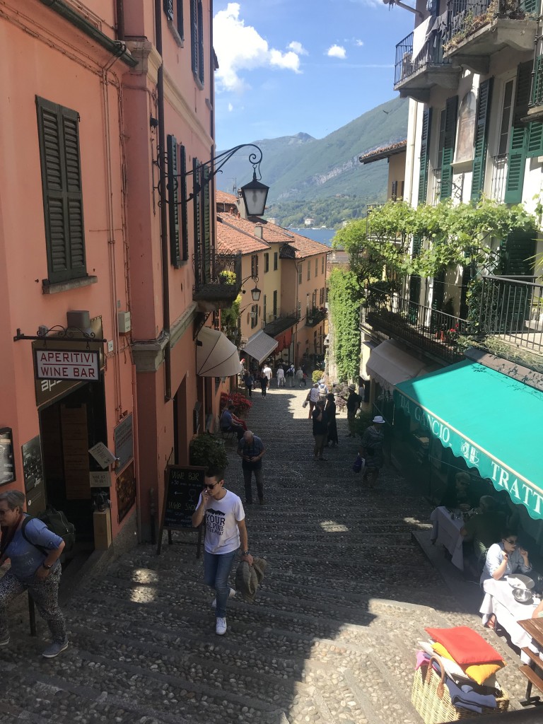Bellagio'nun sokakları